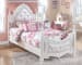 Exquisite - White - Twin Poster Bed