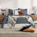 Colmar - 4 Piece King Quilt Set - Marina Blue