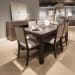 Modern Edge - 7 Piece Rectangular Table Set - Brown