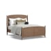 Verona - Queen Panel Bed - Dark Brown