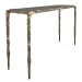 Lava - Console Table - Black / Brass