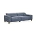Alea - Leather Power Recliner Sofa - Blue