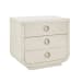 Brighton - 3-Drawer Nightstand With USB Port - White