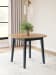 Gesthaven - Round Dining Room Drop Leaf Table - Natural / Blue
