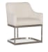 Modern Mood - Upholstered Arm Chair With Metal Base - Beige