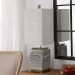 Covey - Glaze Buffet Lamp - Gray
