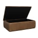 Crawford - Rectangular Storage Ottoman - Chestnut