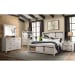 Scott - Queen Platform Storage 6 Piece Bedroom Set - White