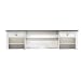 Allyson Park - Hutch - Wirebrushed White / Charcoal