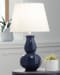 Zellrock - Navy - Ceramic Table Lamp 
