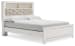 Altyra - White - Queen Panel Bookcase Bed