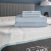Linens - Tempur Breeze Cooling Sheet Set - Sleepy Blue - Full