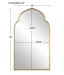 Moroccan Style Mirror - Lightly Antiqued Gold