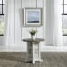 River Place - Round Chairside Table - White