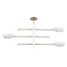 Swinger - 3 Light Pendant - White