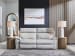 Social Pointe - Pearl / Ash - 2-Piece Reclining Loveseat