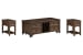 Cormac - Lift Top Storage Cocktail Table With 2 Accent Tables - Brown