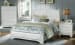 Hamilton/Franklin Panel Bed with Storage Footboard Snow White Queen
