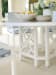 Island Classic - Round Dining Table - White