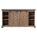 Primalia - Barn Door Media Console - Light Brown