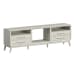 Westland - 3 Piece Entertainment Unit With 82" TV Console - Almond