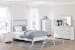 Mollviney - White - 6 Pc. - Dresser, Mirror, Full Panel Bed, 2 Nightstands
