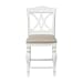 Summer House - Slat Back Counter Chair - White