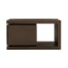 Athens - End Table - Chocolate Brown