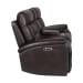 Trinidad - Power Motion Loveseat With Power Motion Head Recliner & Console - Pebble Brown