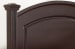 Hamilton/Franklin Panel Bed with Storage Footboard Merlot Twin