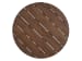 Kilimanjaro - Round Bistro Table - Dark Brown / Black