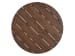 Kilimanjaro - Round Bistro Table - Dark Brown / Black