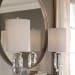 Agoura - 48" Round Mirror - Silver