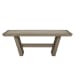 Efron - Solid Wood Rectangle Dining Table - Distressed Gray/Antique White