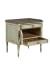 Thatcher - End Table - Pearl Silver / Dark Brown