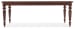 Charleston - Round Pedestal Wood Dining Table With 1-20in leaf - Dark Brown