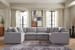 Modmax - Granite - 6-Piece Sectional