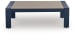 East Beach - Rectangular Cocktail Table - Blue