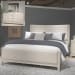New Haven - 3 Piece Bedroom Set (California King Upholstered Bed, Dresser & Mirror) - White