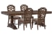 Durango - Extendable Trestle Dining Table With 4 Side Chairs - Willadeene Brown