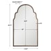 Brayden - Arch Metal Mirror