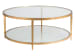 Metal Designs - Claret Round Cocktail Table - Yellow
