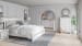 Altyra - King Upholstered Storage Bed - 7 Pc. - Dresser, Mirror, Chest, King Bed - White