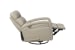 Nick - Swivel Glider Recliner - Dove