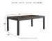 Jeanette - Black - Rectangular Dining Room Table