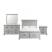 Slater - Queen Platform Storage 4 Piece Bedroom Set - Gray