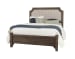 Bungalow Queen Uph Storage Bed Finish Shown - Folkstone(Driftwood)