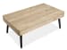 Fletcher - Lift Top Storage Cocktail Table With 2 End Tables And Sofa Table - Driftwood / Black