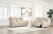 Dahlmoore - Almond - 2 Pc. - Power Reclining Sofa, Power Reclining Loveseat With Console