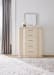 Nouveau Chic - Five Drawer Chest - Light Brown
